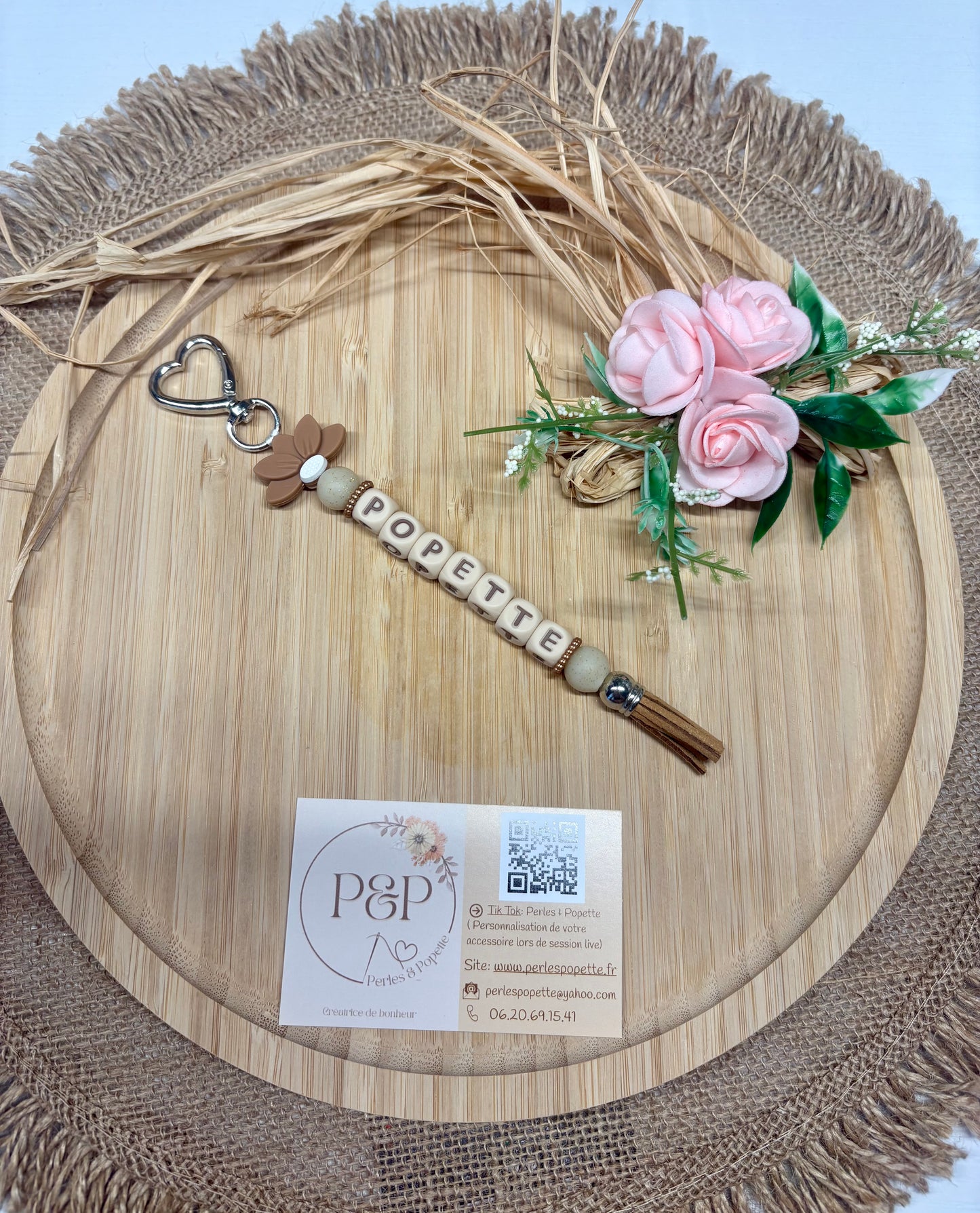 Porte clef prénom/glace